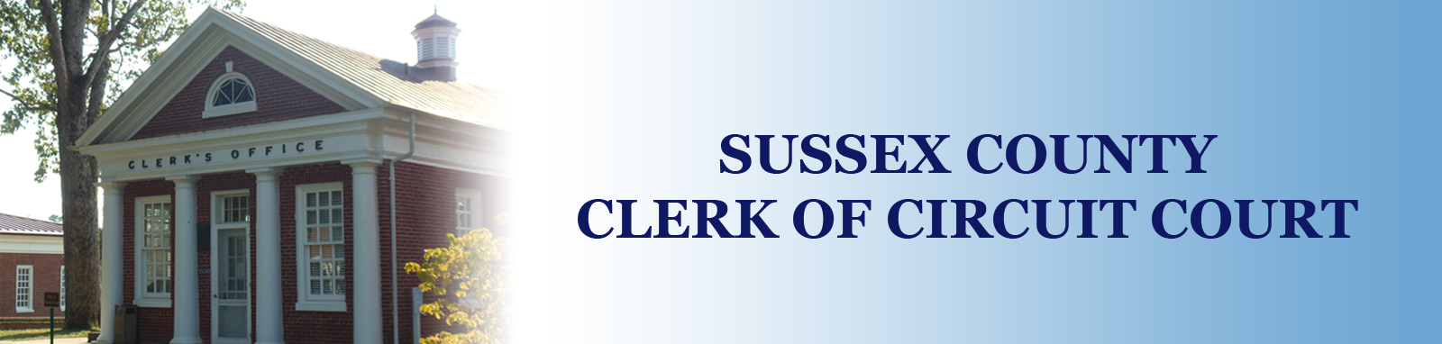 Clerk of Circuit Court County Officials Departments Sussex County